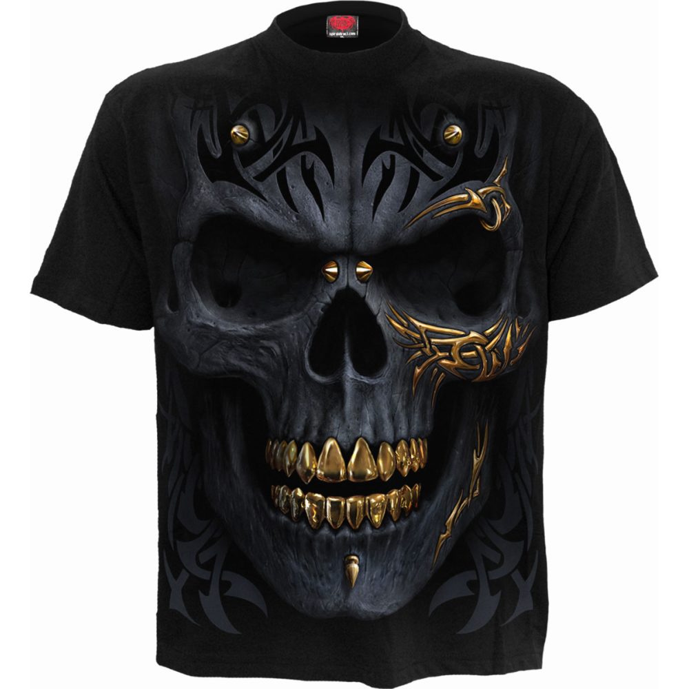 Spiral - BLACK GOLD Herren T-Shirt - Schwarz
